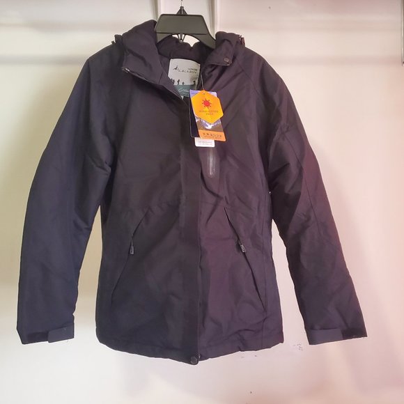 NWT V.A.TOR189 Womens Winter Fishing Outdoor Jacket Black Size Large $160 N73 - Picture 1 of 2